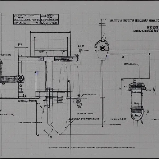 Image similar to hydraulic pistol blueprint sketch