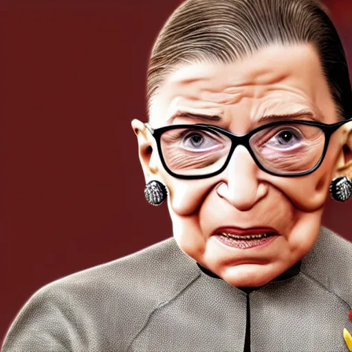 Prompt: ruth bader ginsburg, pixar (2018)