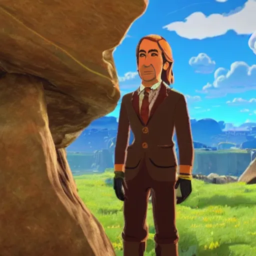 Prompt: Saul goodman in BotW