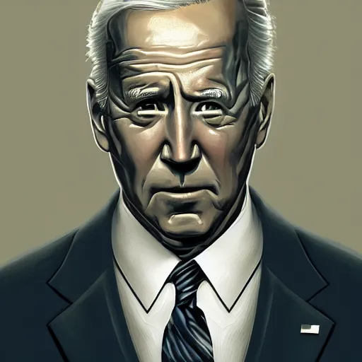 Prompt: cinematic portrait of Joe Biden as Tyler Durden. Centered, uncut, unzoom, symmetry. character illustration. Surreal render, ultra realistic, zenith view. Polished. Inspired by patricio clarey, heidi taillefer scifi painter glenn brown. Extremely ornated. artstation, cgsociety, unreal engine, ray tracing, detailed illustration, hd, 4k, digital art, overdetailed art. Dslr, tiltshift, dof. 64megapixel. complementing colors. Trending on artstation, deviantart,