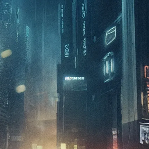 Image similar to blade runner 2 0 4 9 city at night, vfx shot, realism, intricate detail,