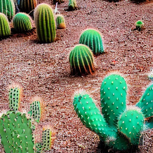 Prompt: a cactus plant on a lonely dessert 1 2 3 4