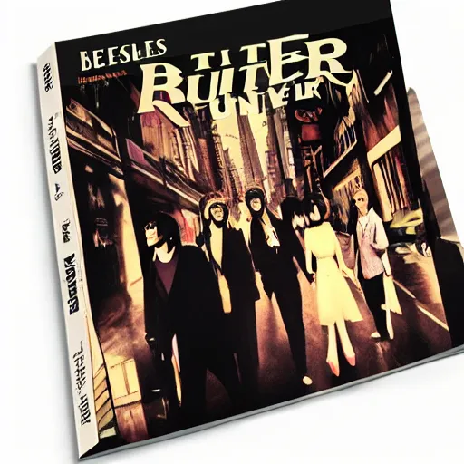 Image similar to the beatles album revolver, blade runner film, 8 k higly detailed cinematic lighting, art magazine