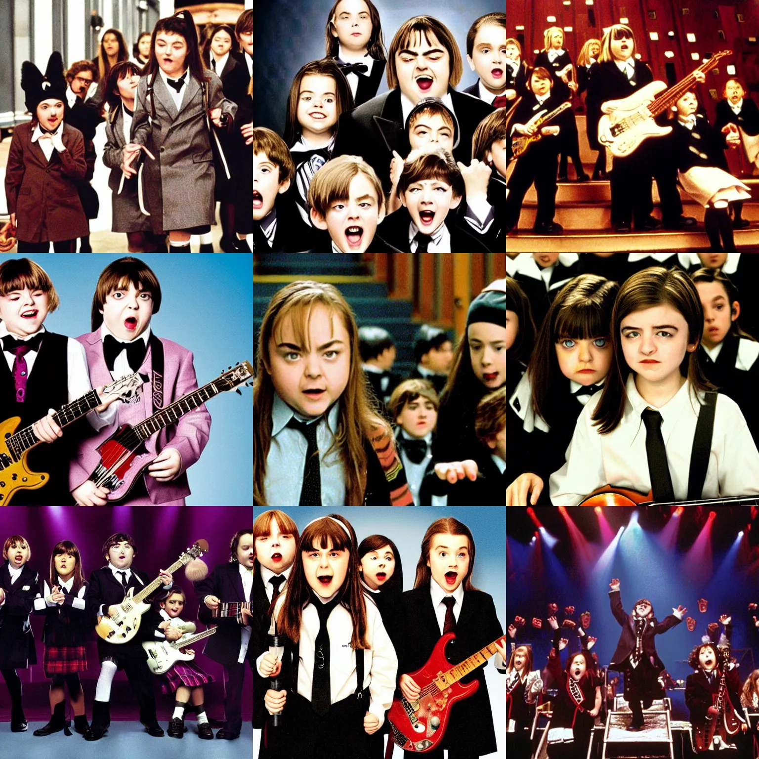 Prompt: a film still from school of rock ( 2 0 0 3 )