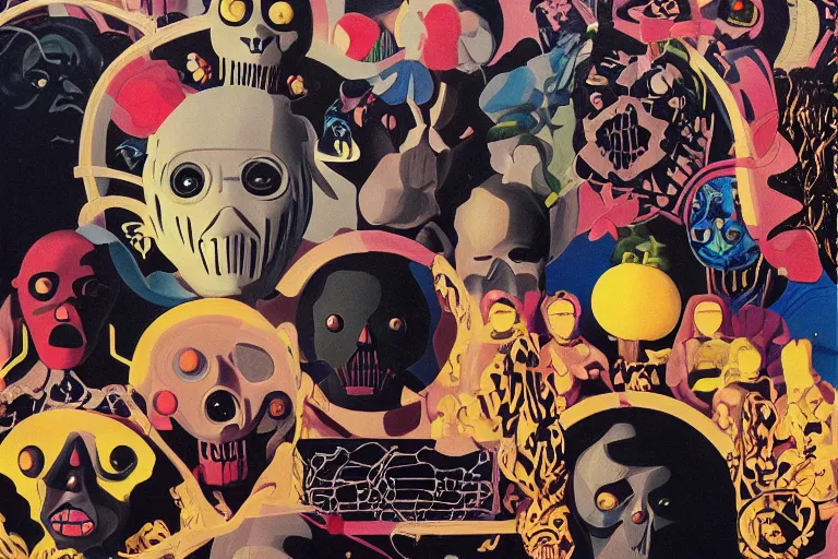 slipknot by david rudnick, kaws, james jean and | Stable Diffusion ...