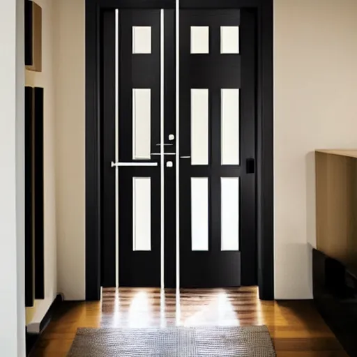 Prompt: modern interior door design