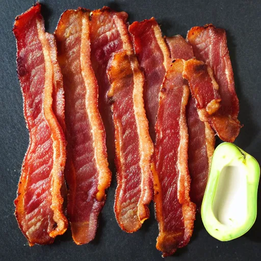 Image similar to vegan bacon