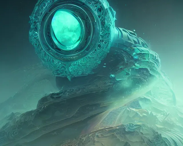 Image similar to mage who prohibits nephrite, intricate abstract. intricate artwork, by tooth wu, wlop, beeple, dan mumford. concept art, octane render, trending on artstation, greg rutkowski very coherent symmetrical artwork. cinematic, key art, hyper realism, high detail, octane render, 8 k, iridescent accents