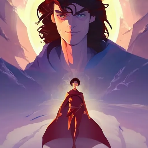 Image similar to kaladin stormblessed from the stormlight archive. clean cel shaded vector art. shutterstock. behance hd by lois van baarle, artgerm, helen huang, by makoto shinkai and ilya kuvshinov, rossdraws, illustration, art by ilya kuvshinov