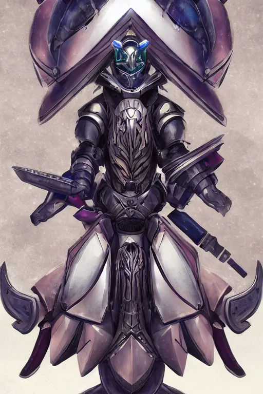 Image similar to helmet armor guardian destiny in witch queen illumination ray tracing hdr fanart arstation by sung choi robot ninja mask and eric pfeiffer and gabriel garza and casper konefal