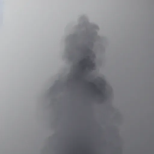 Prompt: man made of smoke in the style of no known artistic, trending nowhere, octane render, dramatic lighting, cinematic