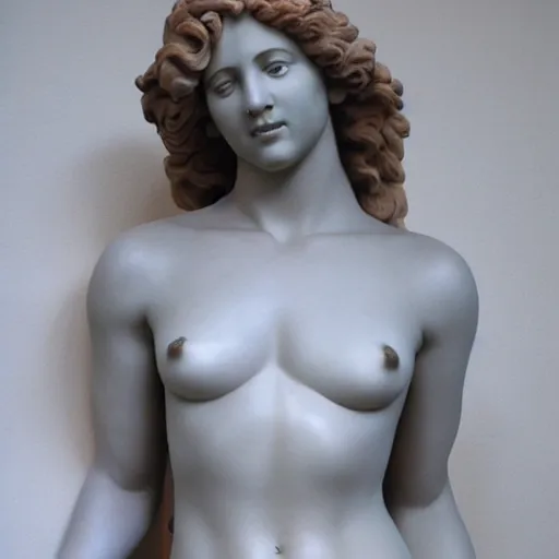 Prompt: full body sculpture of aphrodite hyperrealistic style made by michelangelo