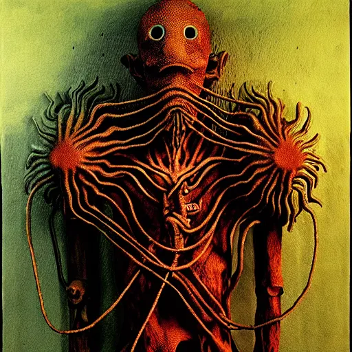 Image similar to covid - 1 9 lockdown and mask and vaccination mandate by otto dix, junji ito, hr ginger, jan svankmeyer, beksinski, claymation, hyperrealistic, aesthetic, masterpiece