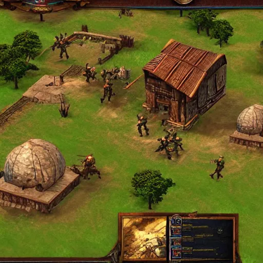 Prompt: age of mythology screenshot of pubg