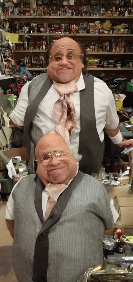 Prompt: long danny devito