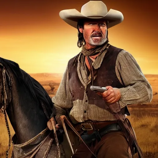 Prompt: western movie widescreen