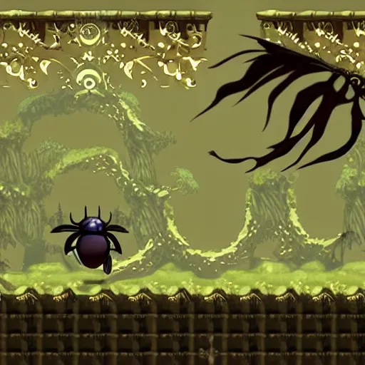 Image similar to hollow knight : silksong, hollow knight hornet, hornet hollow knight, hornet silk song, hollow knight style, hornet silksong, hornet from hollow knight