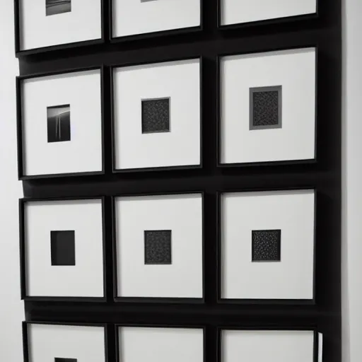 Image similar to filled canvas of the color black by karl gerstner, solid color, monochrome