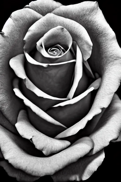 Prompt: Photo of a Rose, highly detailed, studio lighting, award winning.