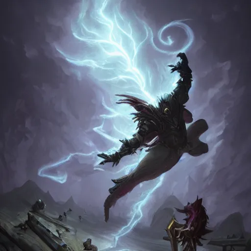 Image similar to grey storm tornado spell, epic fantasy style, in the style of Greg Rutkowski, hearthstone artwork