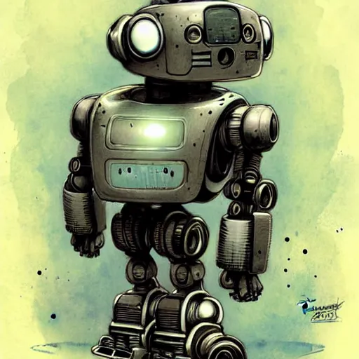 Image similar to robot by jean - baptiste monge