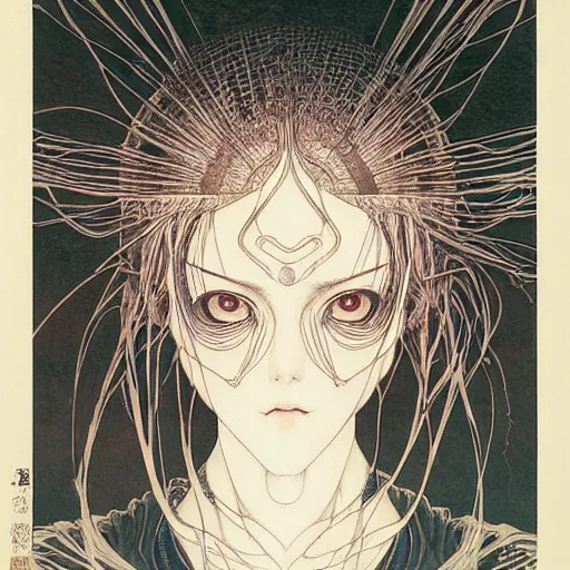 Image similar to prompt : portrait of muse soft light painted by takato yamamoto, inspired by ghost in shell anime, smooth face feature, intricate oil painting, high detail, sharp high detail, manga and anime