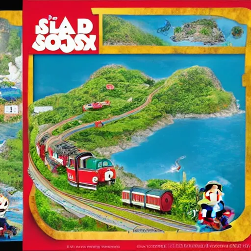 Prompt: the island of sodor