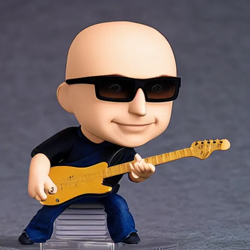 Image similar to joe satriani as nendoroid, kodak film