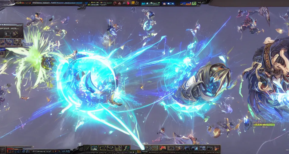 Image similar to the two complementary forces that make up all aspects and phenomena of life, BY NCSOFT