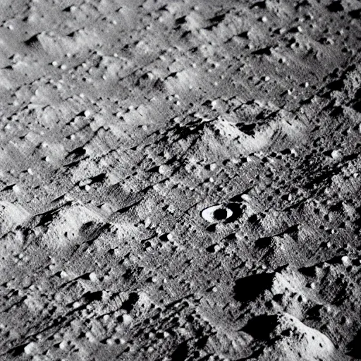 Prompt: the lunar landing landscape on the far side of the moon