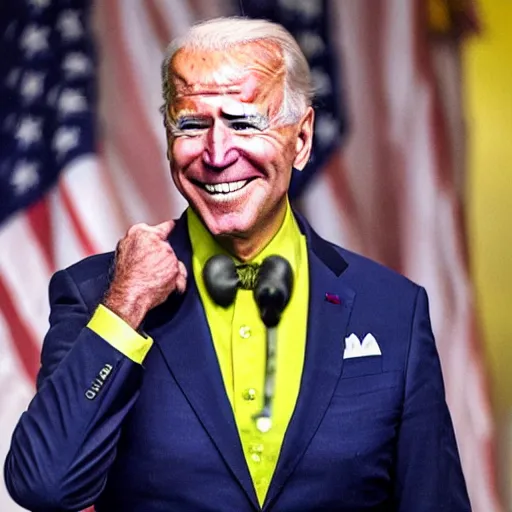 Prompt: Joe Biden as The Joker