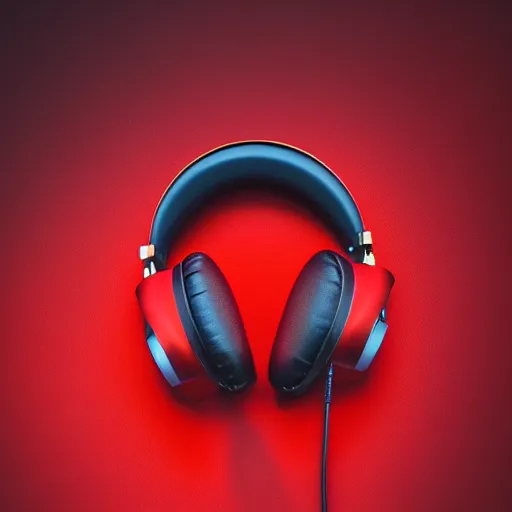 Image similar to Concept art of a headphone with Ferrari style, Photography, 4k, Super-Resolution, RGB, product pic