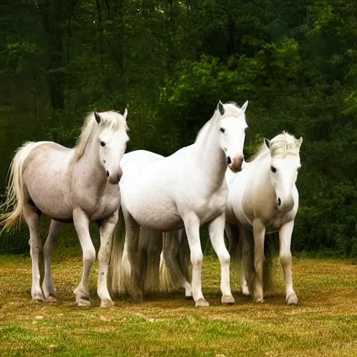 Image similar to a herd of horses nature photo