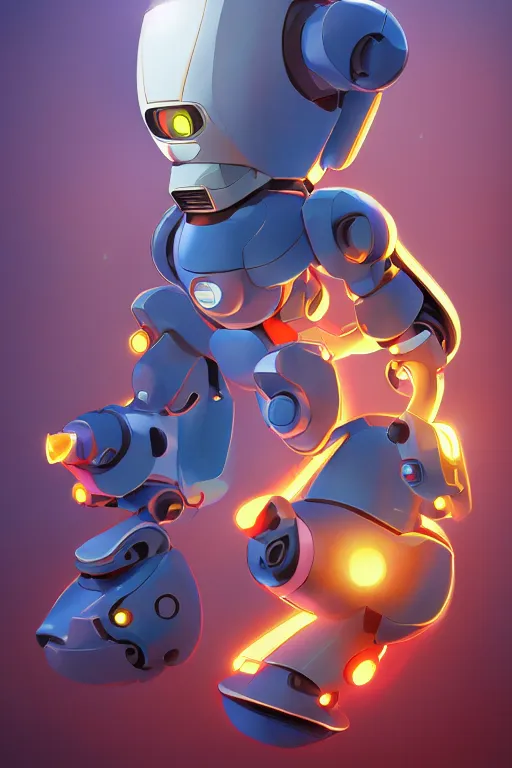 Image similar to metabots medabots medarotto medarot robot minimalist comics, behance hd by jesper ejsing, by rhads, makoto shinkai and lois van baarle, ilya kuvshinov, rossdraws global illumination ray tracing hdr radiating a glowing aura