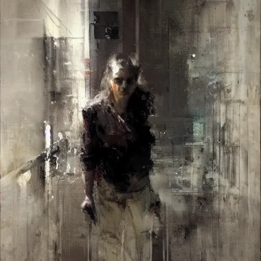 Image similar to by jeremy mann