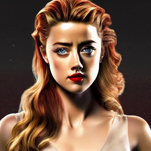 Image similar to amber heard as super mario, highly detailed, extremely high quality, hd, 4 k, 8 k, canon 3 0 0 mm, professional photographer, 4 0 mp, lifelike, top - rated, award winning, realistic, detailed lighting, detailed shadows, sharp, no blur, edited, corrected, trending