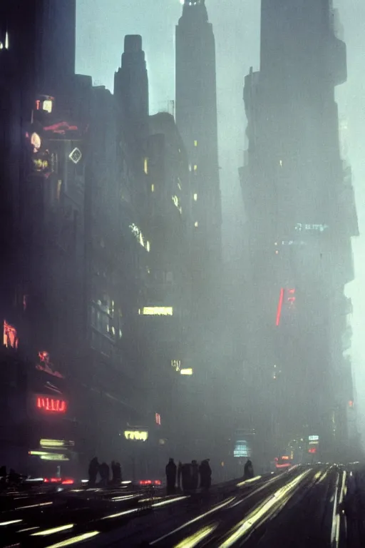 Image similar to san francisco in blade runner