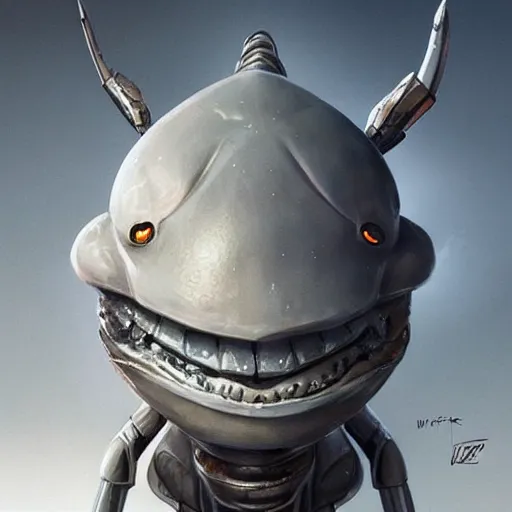 Image similar to a gray alien unicorn, a robotic crab with african decoration and a spongebob puppet, highly detailed, concept art, art by wlop and artgerm and greg rutkowski, masterpiece, trending on artstation, 8 k