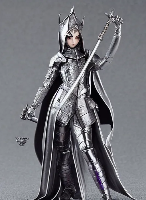 Image similar to 80mm, resin detailed model figure of Alchemy Imperial Princess knight gothic silver