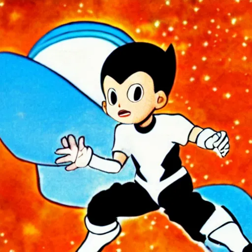 Prompt: Astro Boy