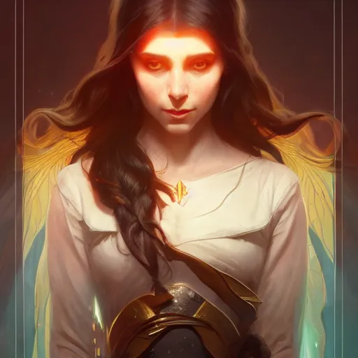 Image similar to aurora, child of hatred, highly detailed, digital painting, artstation, concept art, smooth, sharp focus, illustration, Unreal Engine 5, 8K, art by artgerm and greg rutkowski and alphonse mucha