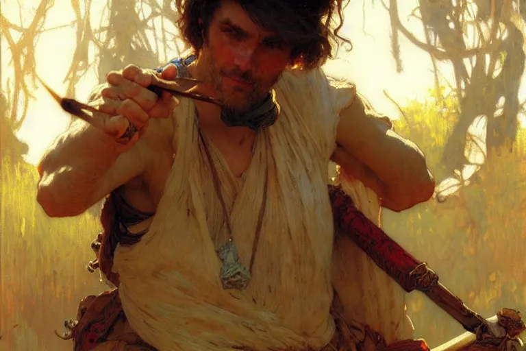 Prompt: attractive man, playing pinao, painting by gaston bussiere, craig mullins, greg rutkowski, alphonse mucha