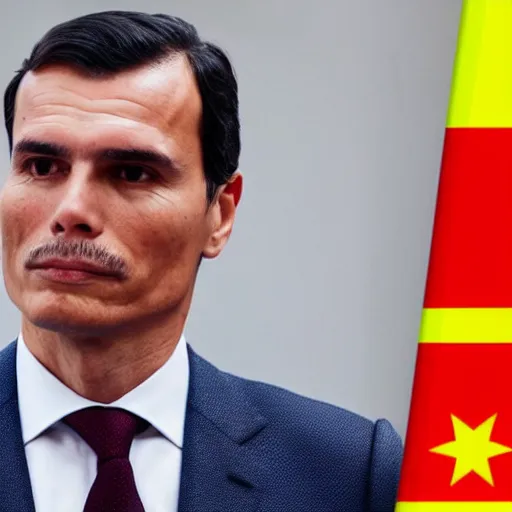 Image similar to spanish president pedro sanchez shaved