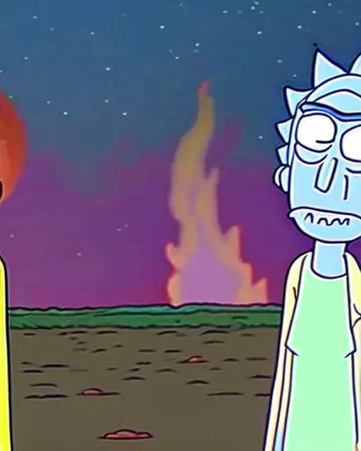 Image similar to rick and morty new seasons sneak peak