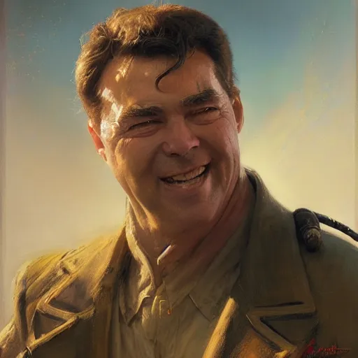 Prompt: portrait of hollywood agent gary murdoch, who lives in a nissan sentra. caustics, war hero, apex legends, by gaston bussiere, bayard wu, greg rutkowski, giger, maxim verehin