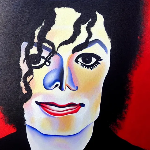 Prompt: a beautiful painting michael jackson, by alberto mielgo movie jibaro