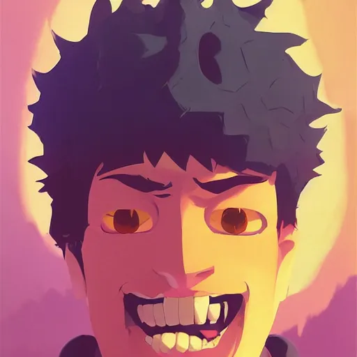 Image similar to face icon stylized minimalist cowboy bebop, loftis, cory behance hd by jesper ejsing, by rhads, makoto shinkai and lois van baarle, ilya kuvshinov, rossdraws global illumination