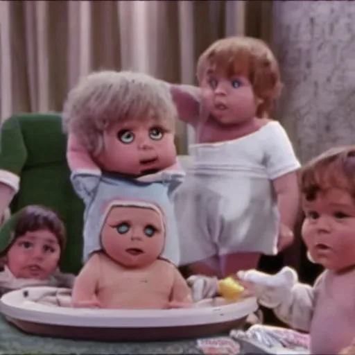 Image similar to The Giant Baby skit by Monty Python