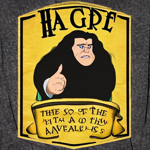 Image similar to Hagrid as the president of the United States