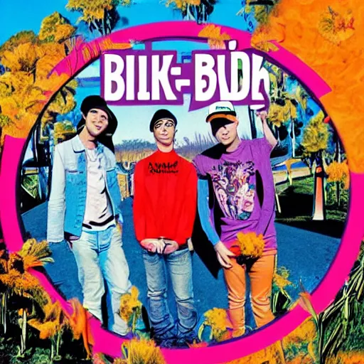 Image similar to blink-182 album cover Dude Ranch